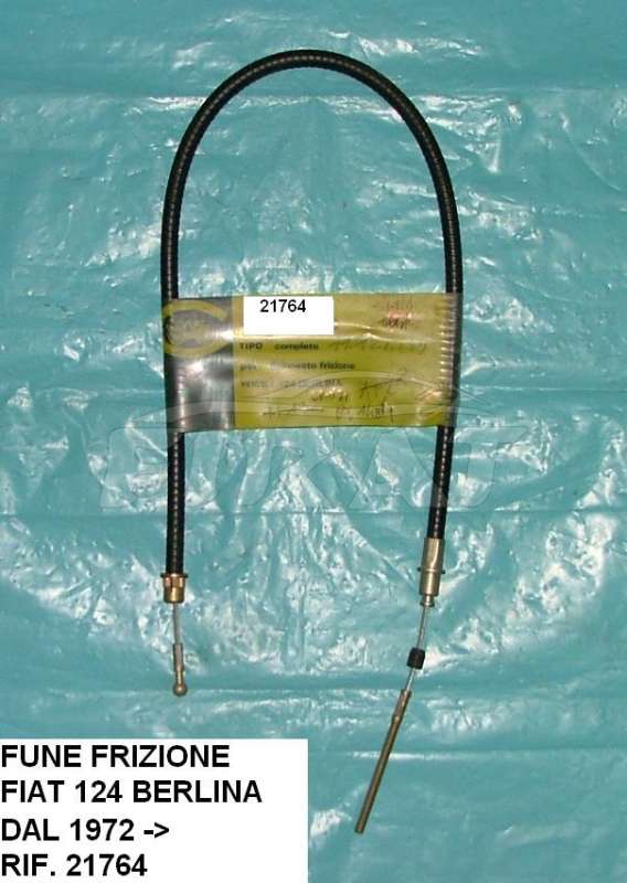 FUNE FRIZIONE FIAT 124 BERLINA 72->